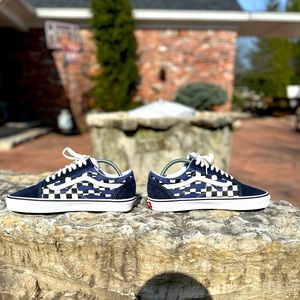 Vans Old Skool Checkerboard men’s size 8.5 women’s size 10.